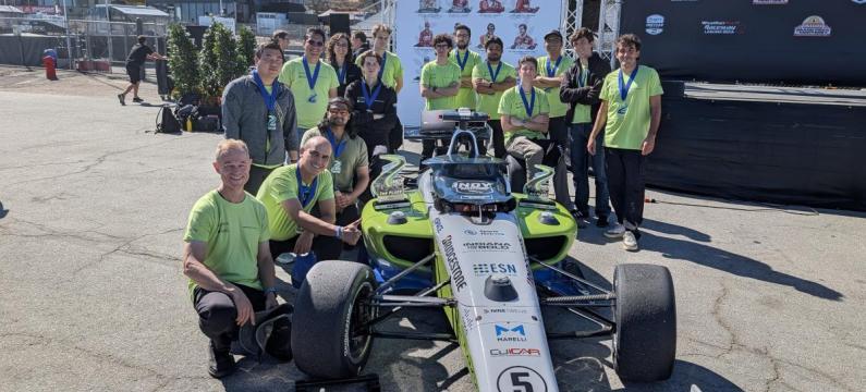 Spartan Engineers contribute to two podium finishes at Laguna Seca
