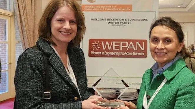 VanderSloot and Phelps awarded WEPAN honors