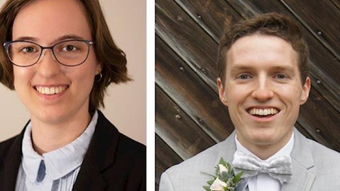 Annaliese Marks and Andrew McDonald nominated by MSU