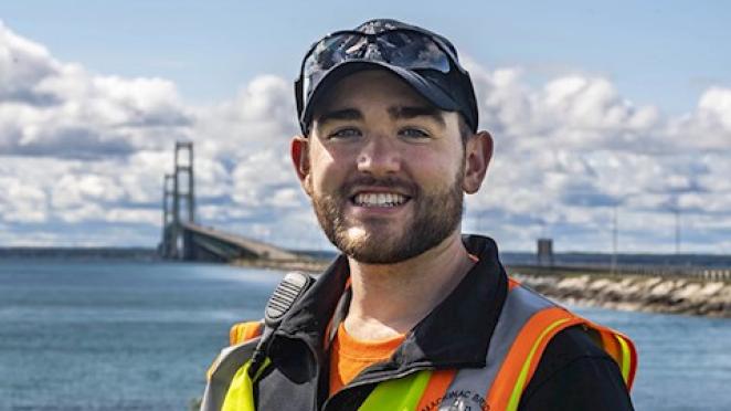 Cole Cavalieri named chief engineer at Mackinac Bridge