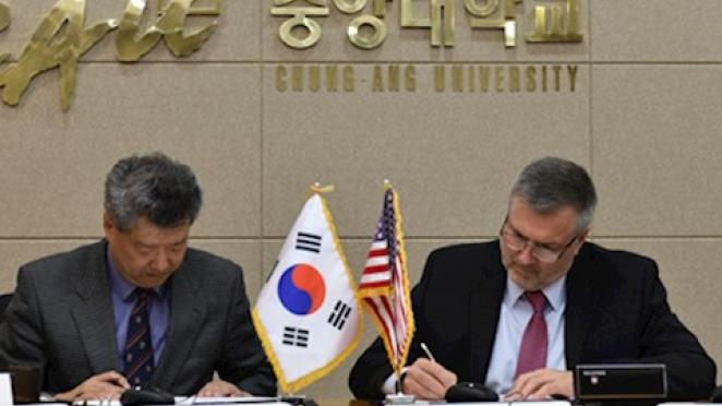 Exchanging talent with Korea