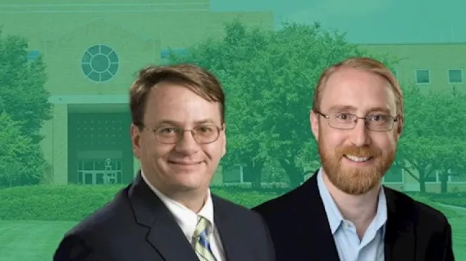 Kempel, Lunt named University Distinguished Professors