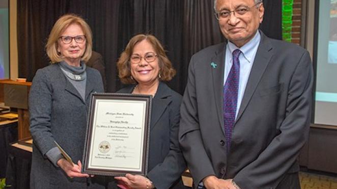 Honoring scholarly excellence instruction and outreach
