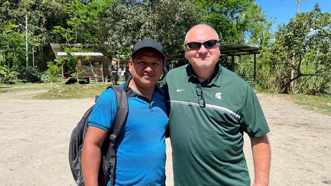 Tim Hinds and MSU improving lives half a world away