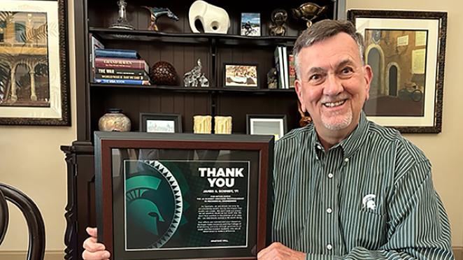 Donor’s gift aims at ‘leaving footprints behind’