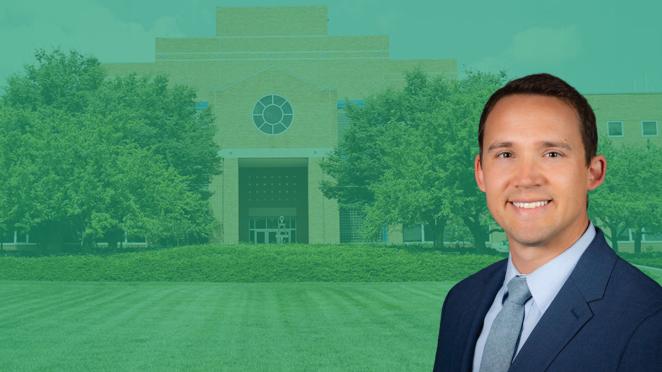 Justin Schenkel, '08 Civil Engineering, receives top MDOT employee award