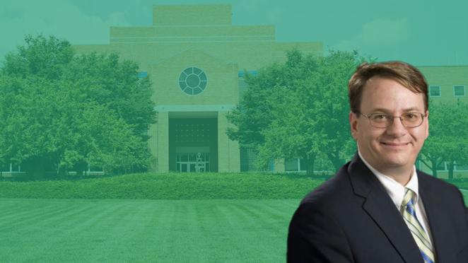 Dean Leo Kempel receives alumni honors from alma mater