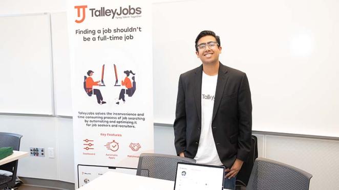 Getting to know: CSE student entrepreneur Shreesha Maddur