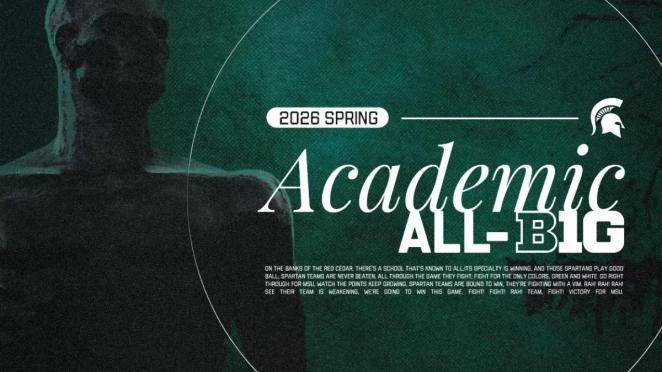 Twelve Spartan Engineers earn Academic All-Big Ten honors