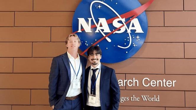 MSU team presents aircraft inspection concept at NASA competition